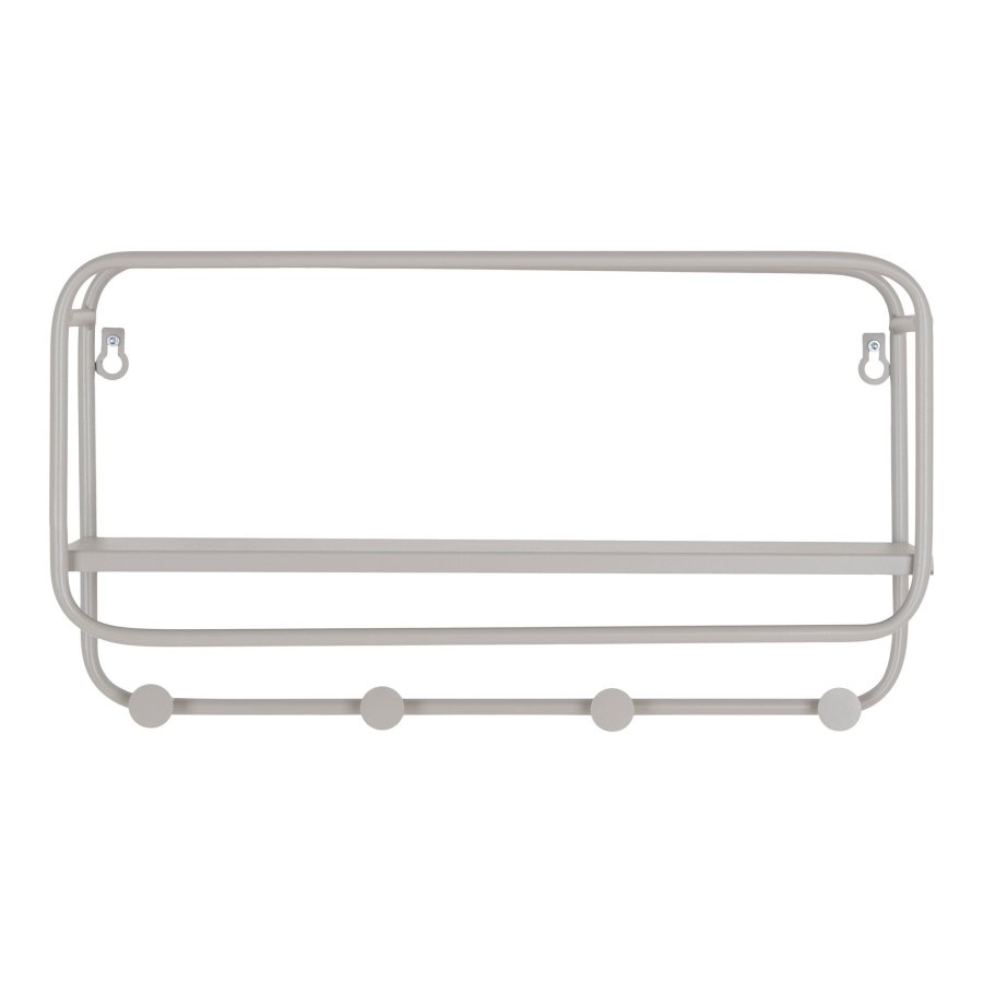 HOUSE NORDIC Hattehylde, stl, cool grey