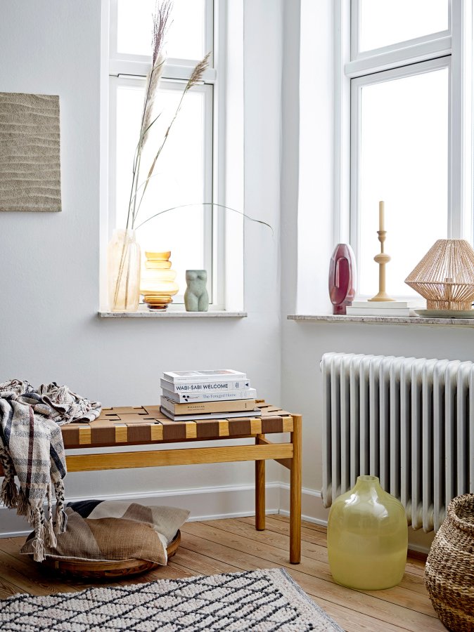 BLOOMINGVILLE Frid Vase, Natur, Glas