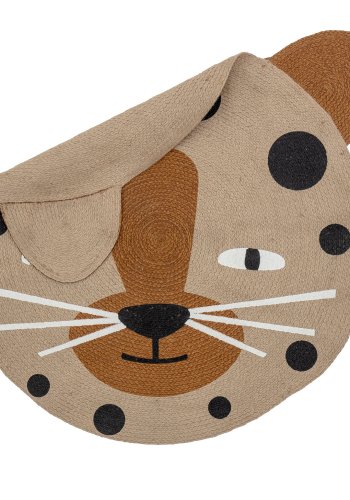 BLOOMINGVILLE MINI Naffie Tppe, Brun, Jute, H: 100cm, L: 104cm