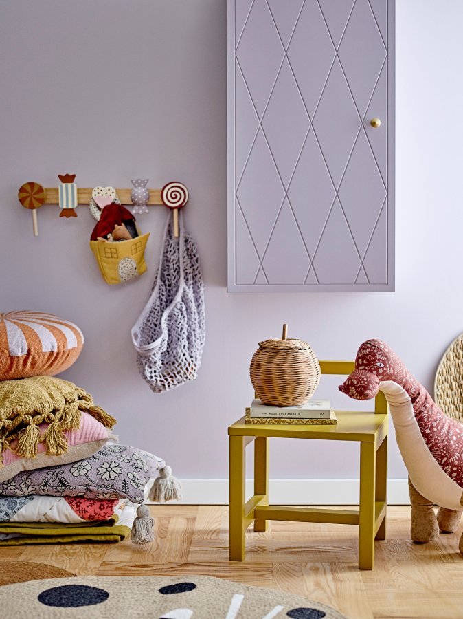 BLOOMINGVILLE MINI Naffie Tppe, Brun, Jute, H: 100cm, L: 104cm