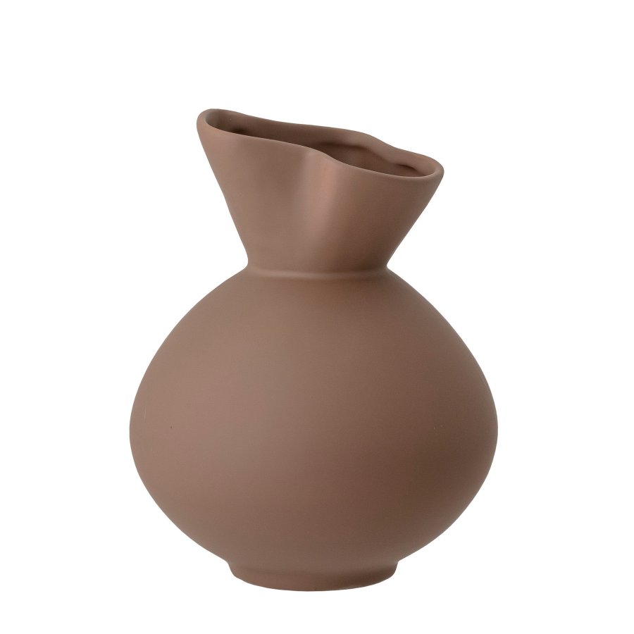 BLOOMINGVILLE Nicita Vase, Brun, Stentj