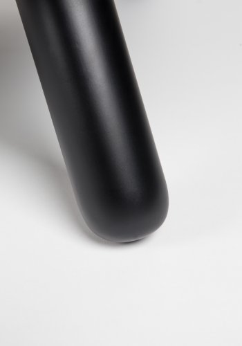 ZUIVER Lazy Sack fodskammel LL, rektangulr - lysegr polyester og bgetr