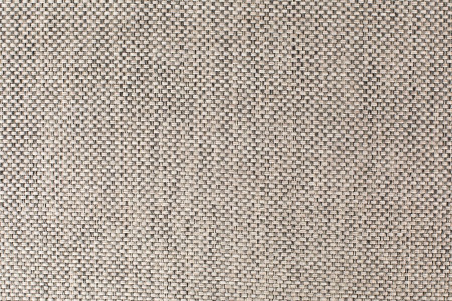 ZUIVER Uncle Jesse fodskammel - gr polyester og sort stl (50x44)