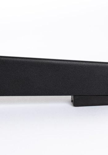 WHITE LABEL LIVING John skammel, rektangulr - cognac kunstlder og metal (60x40)