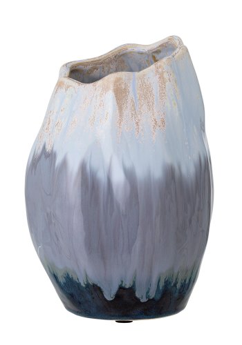 BLOOMINGVILLE Jace Vase, Bl, Keramik