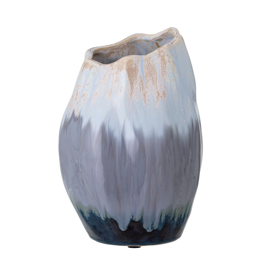 BLOOMINGVILLE Jace Vase, Bl, Keramik