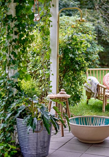 BLOOMINGVILLE Evar Urtepotteskjuler, Gr, Galvaniseret jern, st af 2