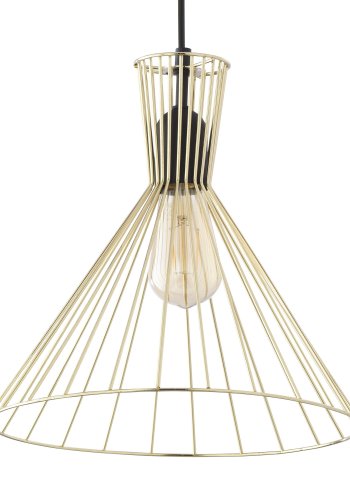 TK Sahara loftlampe - guld metal