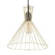 TK Sahara loftlampe - guld metal