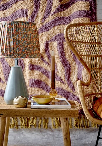 BLOOMINGVILLE Etty Bordlampe, Grn, Stentj