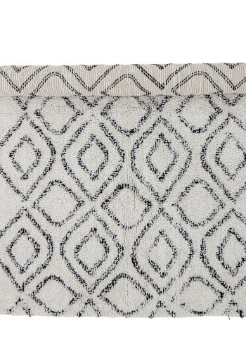 BLOOMINGVILLE Katie Tppe, Hvid, Bomuld W: 90cm, L: 150cm