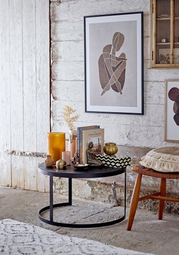 BLOOMINGVILLE Katie Tppe, Hvid, Bomuld W: 90cm, L: 150cm