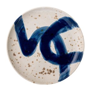 BLOOMINGVILLE Ozcar Vg Dekoration, Bl, Stentj H: 5cm, D: 30cm