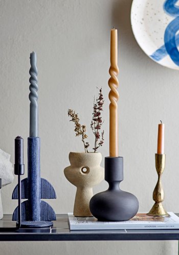 BLOOMINGVILLE Ozcar Vg Dekoration, Bl, Stentj H: 5cm, D: 30cm