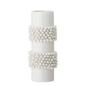 BLOOMINGVILLE Barrit Vase, Hvid, Stentj
