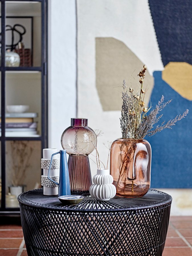 BLOOMINGVILLE Barrit Vase, Hvid, Stentj