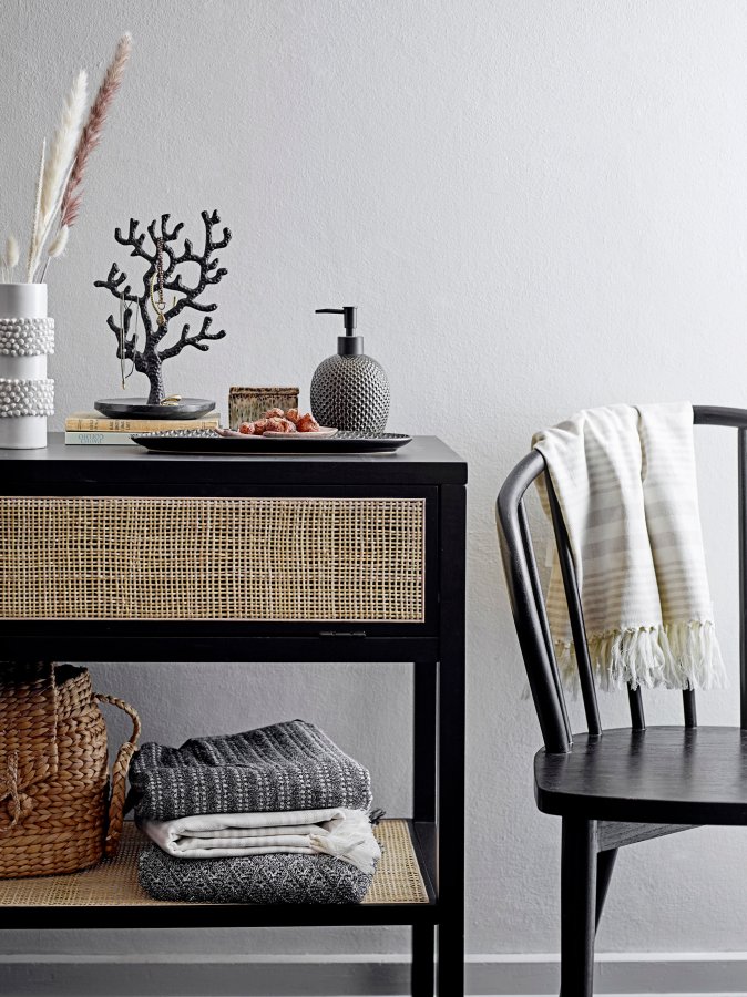 BLOOMINGVILLE Barrit Vase, Hvid, Stentj