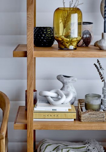 BLOOMINGVILLE Barrit Vase, Hvid, Stentj