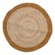 BLOOMINGVILLE Birk Tppe, Brun, Jute D: 90cm