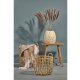 VILLA COLLECTION Toerv kurv, m. hank, rund - natur vandhyacint (st af 2)