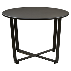 VILLA COLLECTION Wismar sofabord, rund - sort metal (61,5)