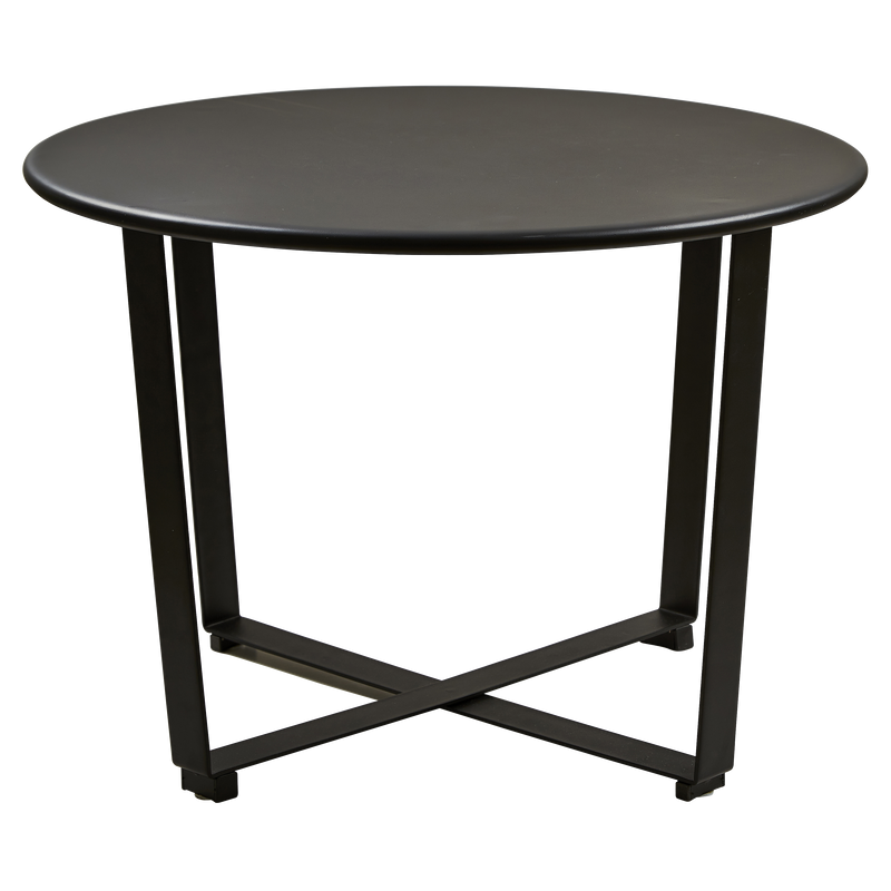 VILLA COLLECTION Wismar sofabord, rund - sort metal (61,5)