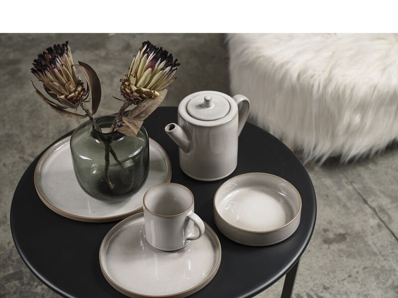 VILLA COLLECTION Wismar sofabord, rund - sort metal (61,5)