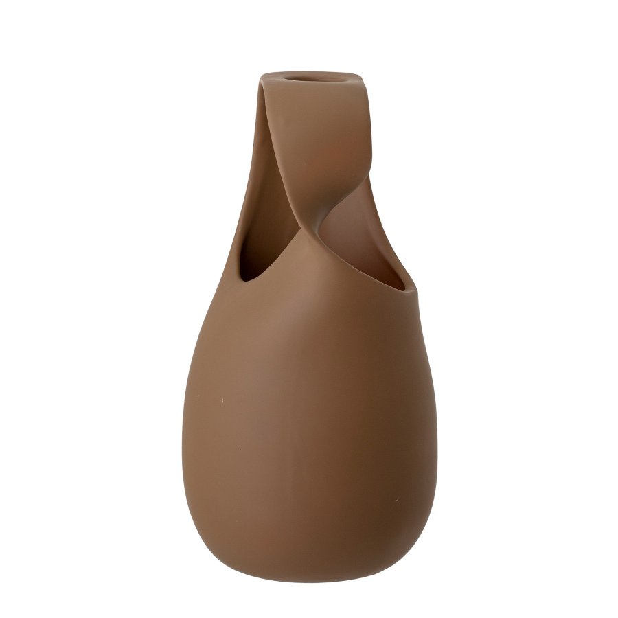 BLOOMINGVILLE Nicita Vase, Brun, Stentj