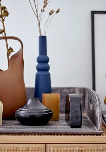 BLOOMINGVILLE Nicita Vase, Brun, Stentj