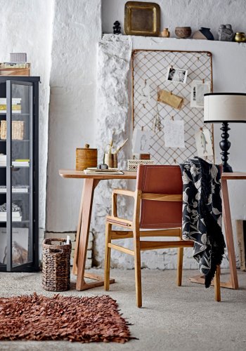 BLOOMINGVILLE Nezha Deko Vase, Sort, Terrakotta, st af 3