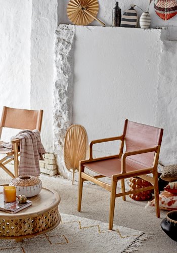 BLOOMINGVILLE Nezha Deko Vase, Sort, Terrakotta, st af 3