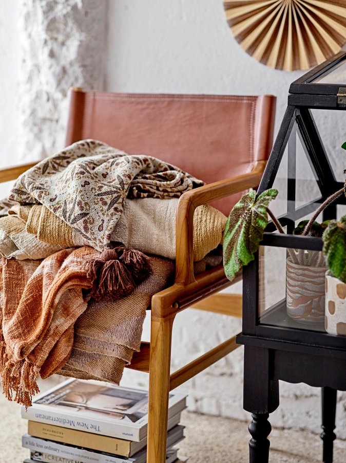 BLOOMINGVILLE Lija Deko Urtepotte, Hvid, Terrakotta