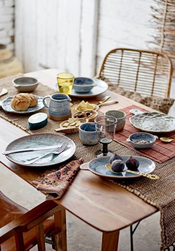 BLOOMINGVILLE Lione Pude, Brun, Bomuld W: 30cm, L: 50cm