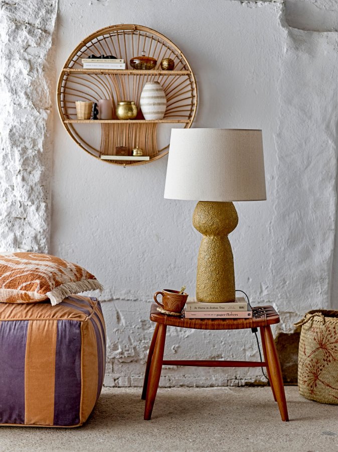 BLOOMINGVILLE Ester Pude, Orange, Bomuld W: 50cm, L: 50cm