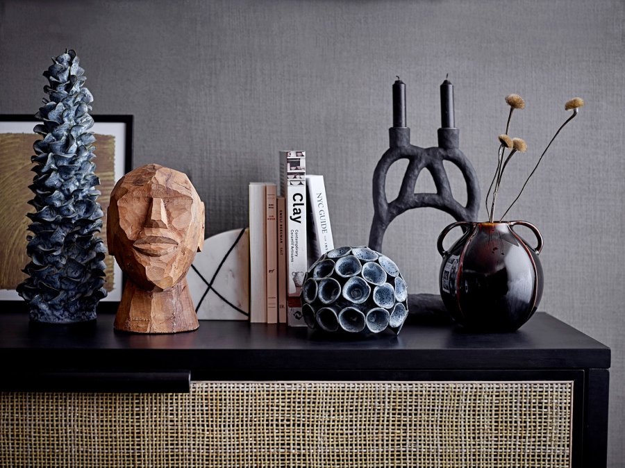 BLOOMINGVILLE Kawal Deko skulptur, Bl, Stentj