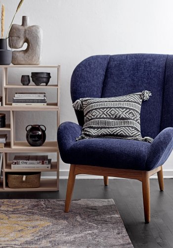 BLOOMINGVILLE Kawal Deko skulptur, Bl, Stentj