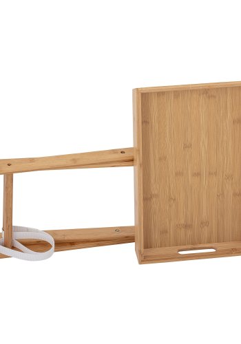 BLOOMINGVILLE Adlene bakkebord, rektangulr - natur bambus (45x30)