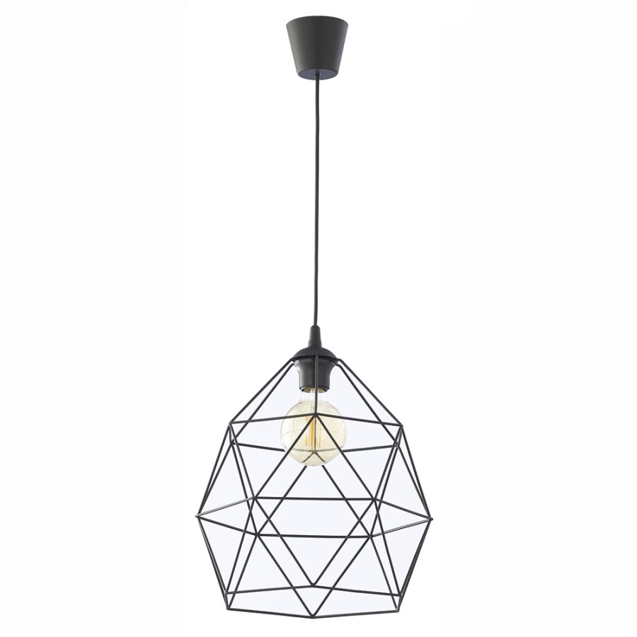 TK Galaxy loftlampe, Stor - sort metal