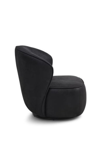 Theo drejestol - onyx sort micro lder bull