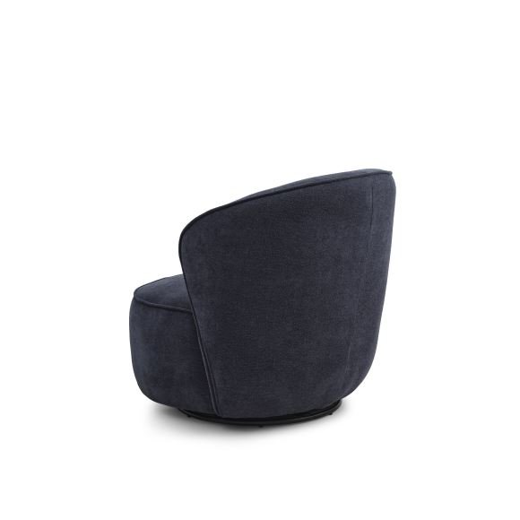 Theo drejestol - bl stof