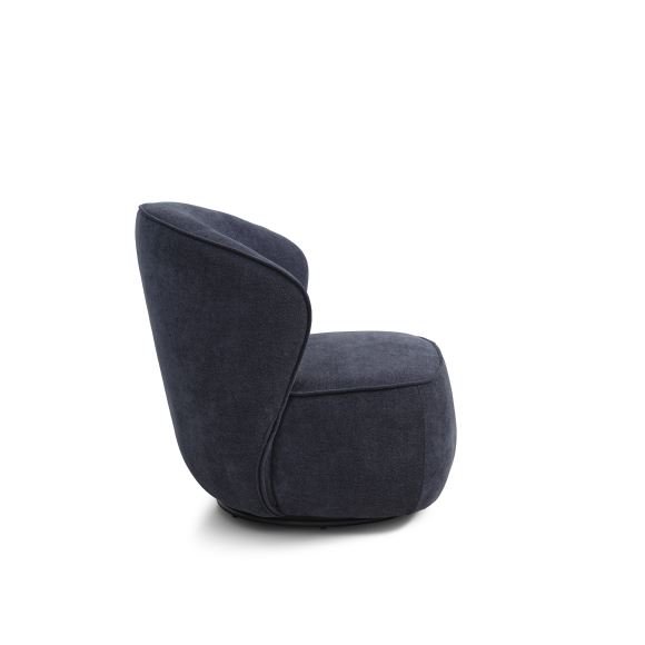 Theo drejestol - bl stof