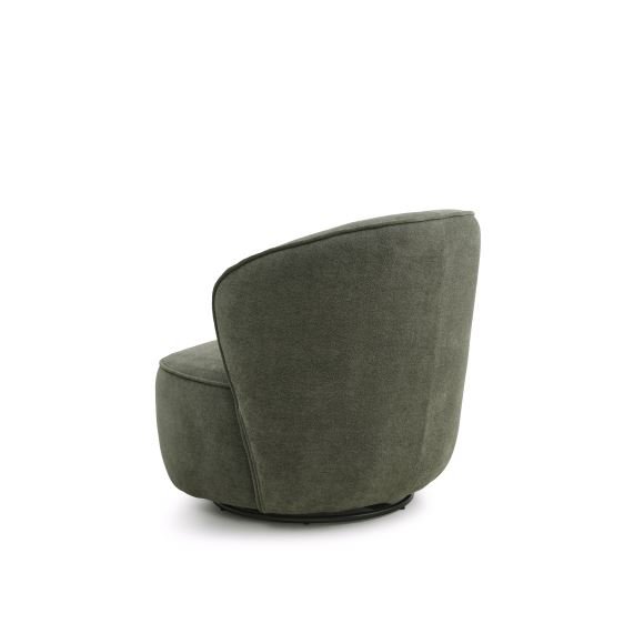 Theo drejestol - mos grn stof