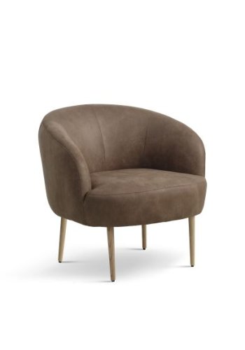 Conrad loungestol, m. armln - mandel micro lder bull og natur tr