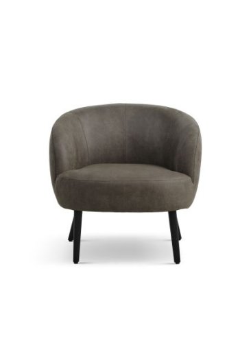 Conrad loungestol, m. armln - skovgrn micro lder bull og sort tr