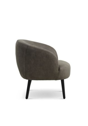 Conrad loungestol, m. armln - skovgrn micro lder bull og sort tr