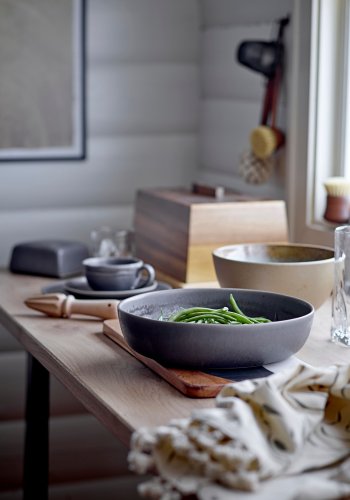 BLOOMINGVILLE Lee Skl m/Lg, Natur, Stentj