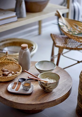 BLOOMINGVILLE Lee Skl m/Lg, Natur, Stentj