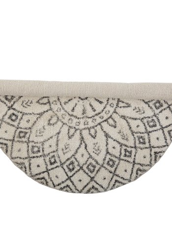 BLOOMINGVILLE Acton Tppe, Sort, Bomuld D: 120cm