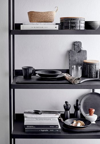 BLOOMINGVILLE Yoko Krus, Sort, Porceln, St af 4