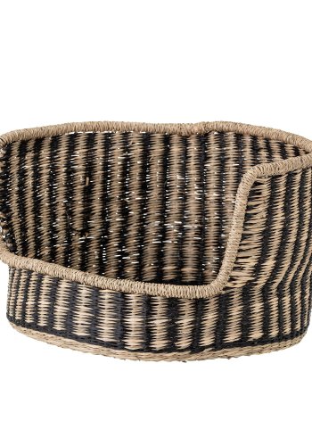 BLOOMINGVILLE Lenina Hundekurv, Sort, Sgrs